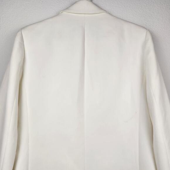 Retrofete Cream Blazer Size Small Single Breasted Fully Lined - Picture 5 of 12